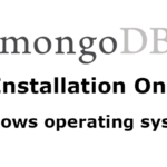 MongoDB installation on Windows